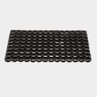 Anti-Skid Black Rubber Door Mat, , small