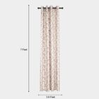 7ft. Brown Microfiber Door Curtain, , small image number null