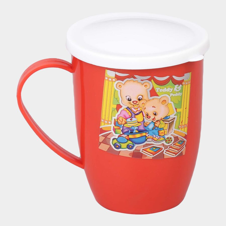 Plastic and Steel Mug, 225 ml, Microwave Safe, , large image number null