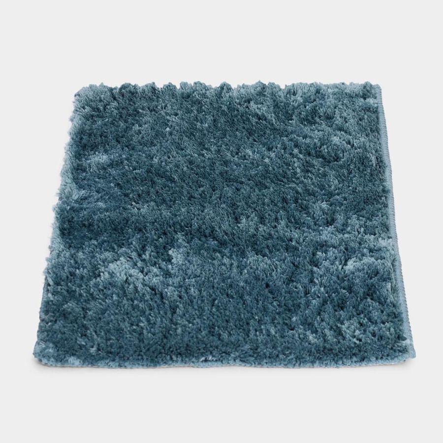 Anti-SKId Teal Polyester Door Mat, , large image number null