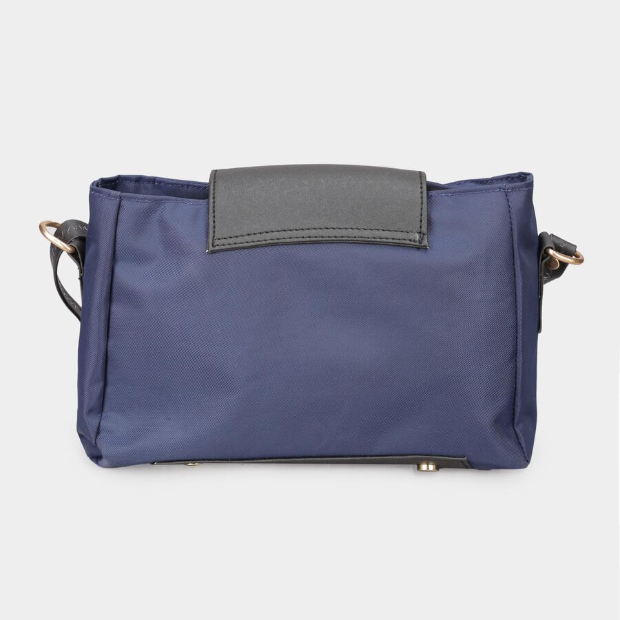 Women's Polyurethane Envelope/Zipper Sling Bag, , large image number null