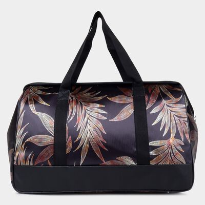 Black Polyester Duffle Bag