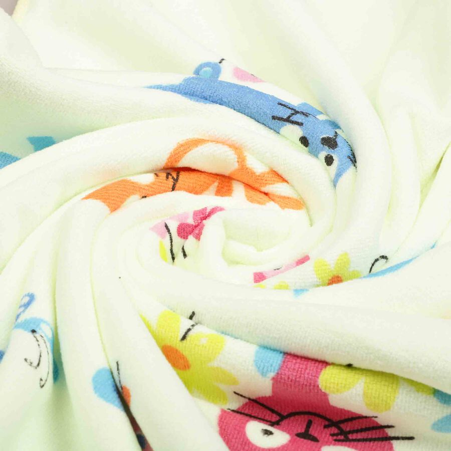 380 GSM Yellow Polyester Baby Towel, , large image number null