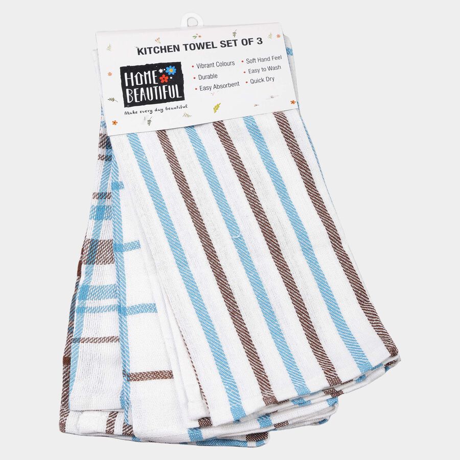 Cotton Kitchen Napkin Set of 3, , large image number null