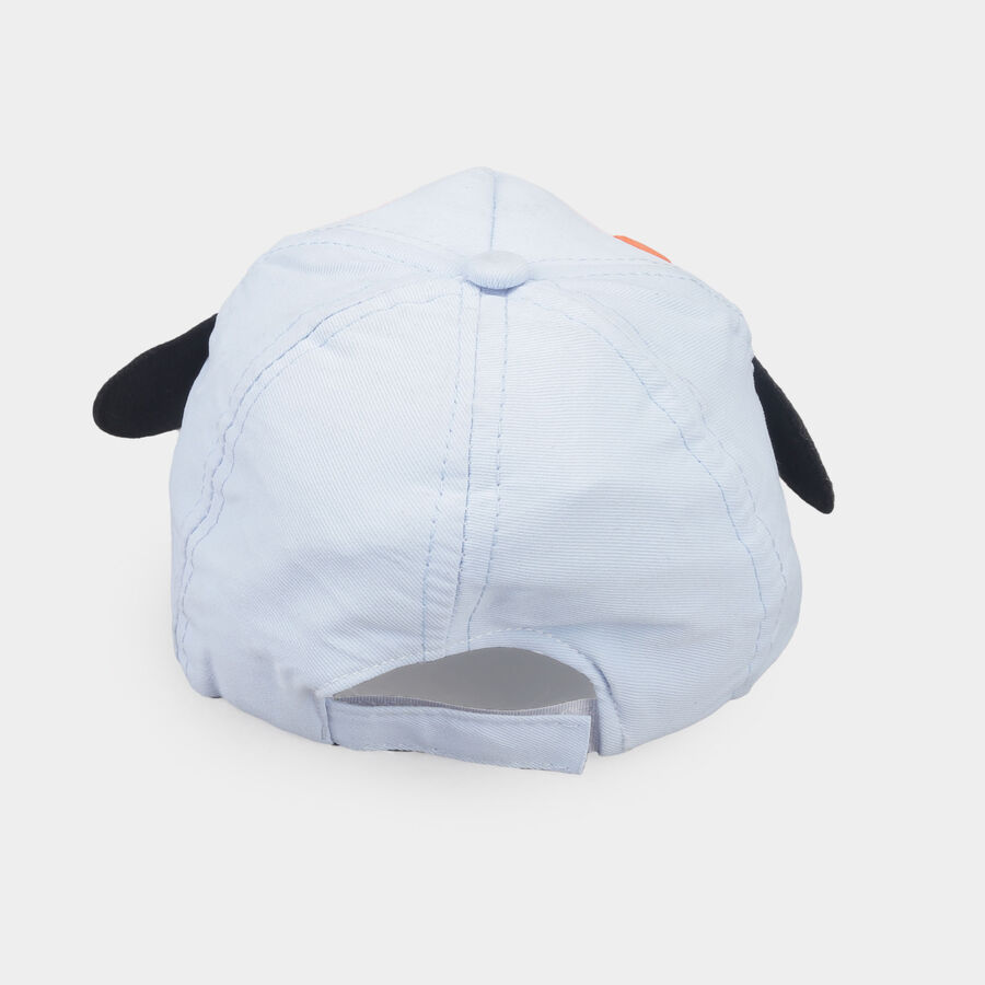 Kids' Blue Nylon/Polyester Cap, , large image number null