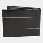 Men's Black Polyurethane Wallet, , small image number null
