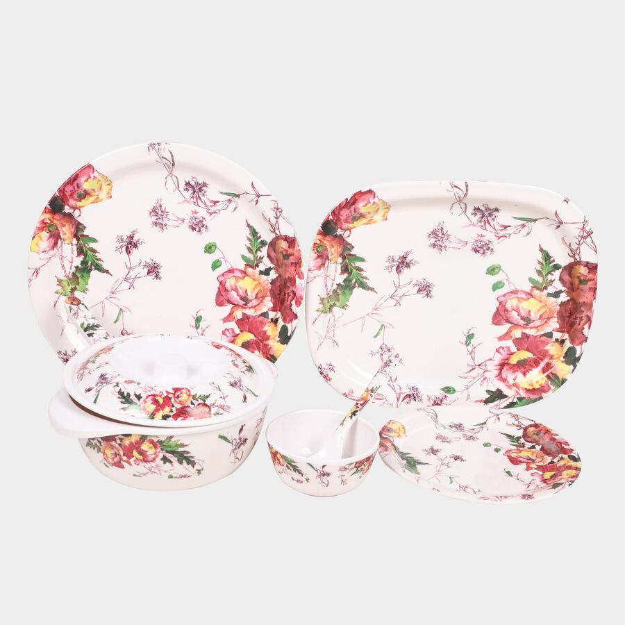 Melamine Dinner Set 31 Pcs, , large