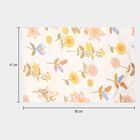 White Microfiber Double Bedsheet with Pillow Cover, , small