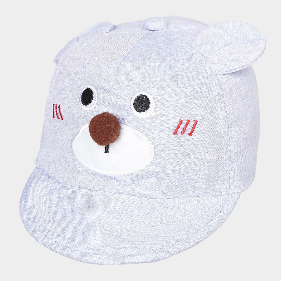 Kids' Blue Nylon Cap, , large image number null