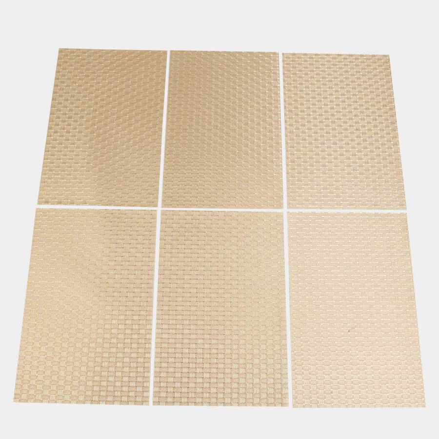 Pvc Table Mat Set of 6, , large image number null