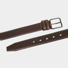 Men's Brown Polyurethane Formal Belt, , small image number null