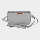Women's Polyurethane Zipper Sling Bag, , small image number null