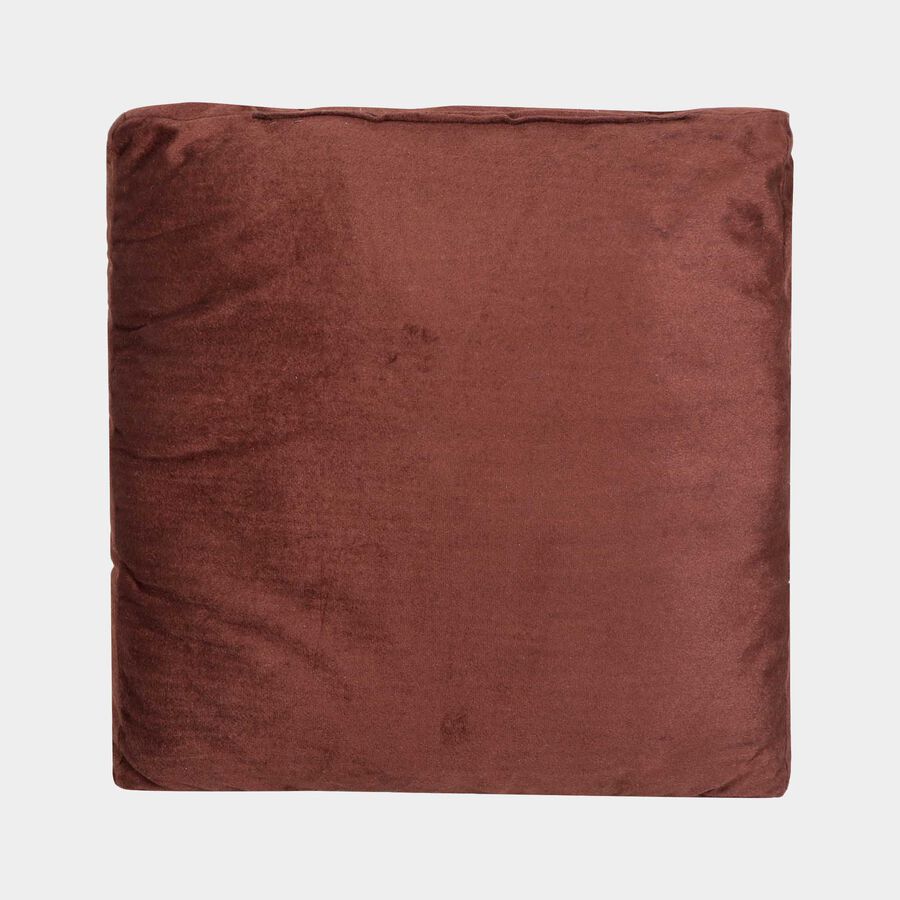 Brown Microfiber Cushion, , large image number null