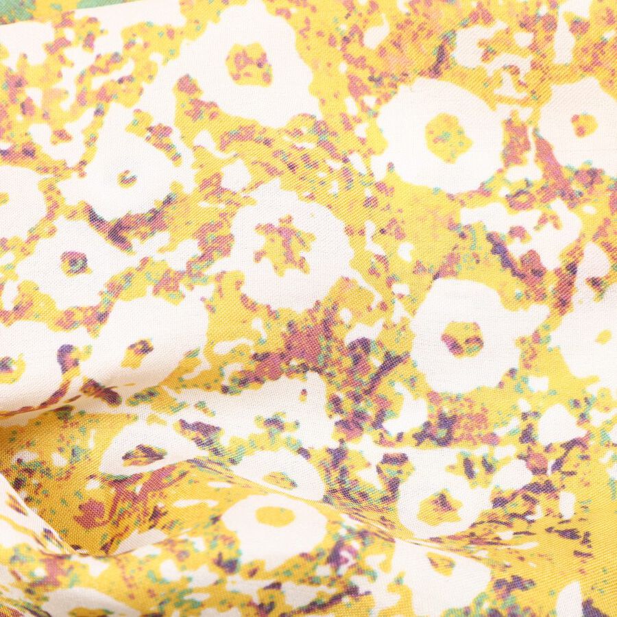 Women's Yellow Viscose Scarf, , large image number null