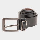 Men's Black Polyurethane Casual Belt, , small
