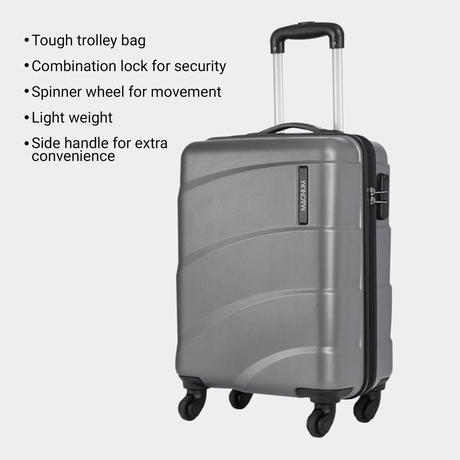 4 Wheel Hard Case Trolley, Small, , large image number null