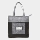 Women's Grey Fleece Tote Bag, , small image number null