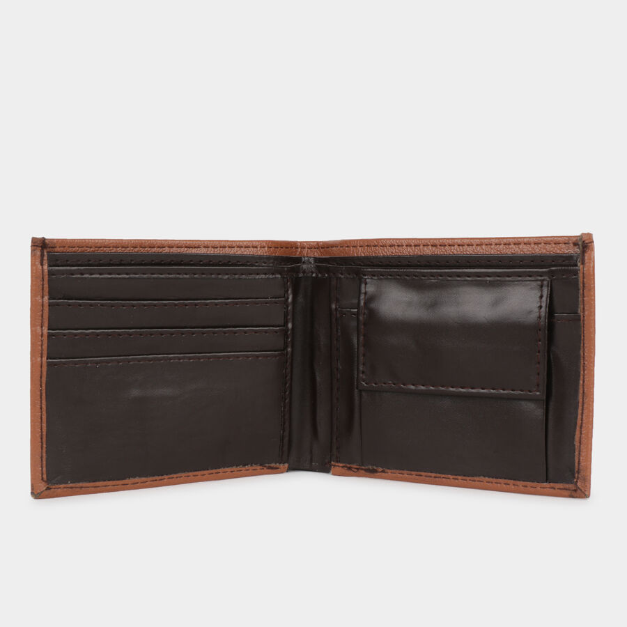 Men's Tan Polyurethane Wallet, , large image number null