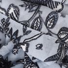 Women's White Viscose Scarf, , small image number null