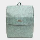 Women's Green Polyurethane Sling Bag, , small image number null