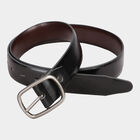 Men's Black Polyurethane Formal Belt, , small image number null