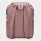 Women Peach Polyurethane Backpack, , large image number null