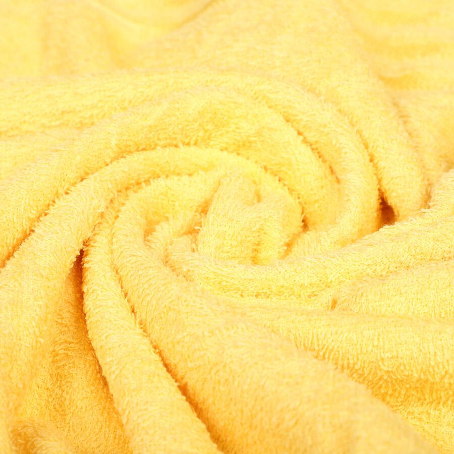 300 GSM Yellow Cotton Bath Towel, , large image number null