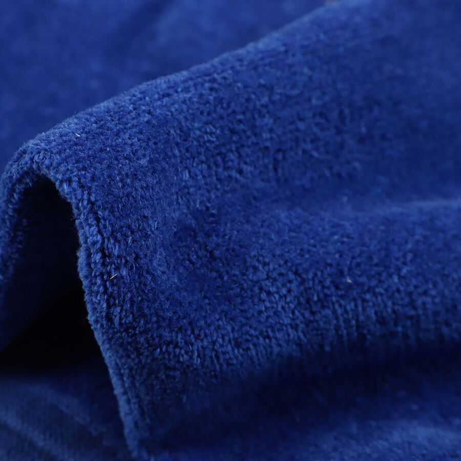 370 GSM Blue Cotton Bath Towel, , large image number null