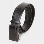 Men's Black Polyurethane Formal Belt, , small image number null