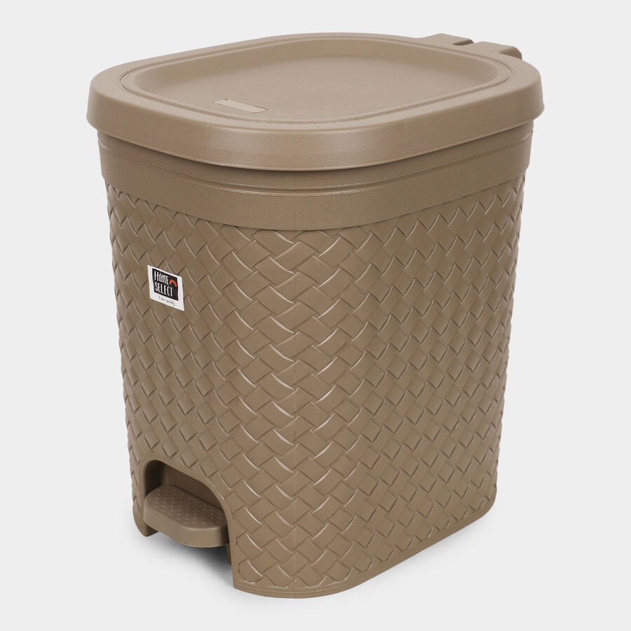15 L Plastic Padel Dustbin, , large image number null