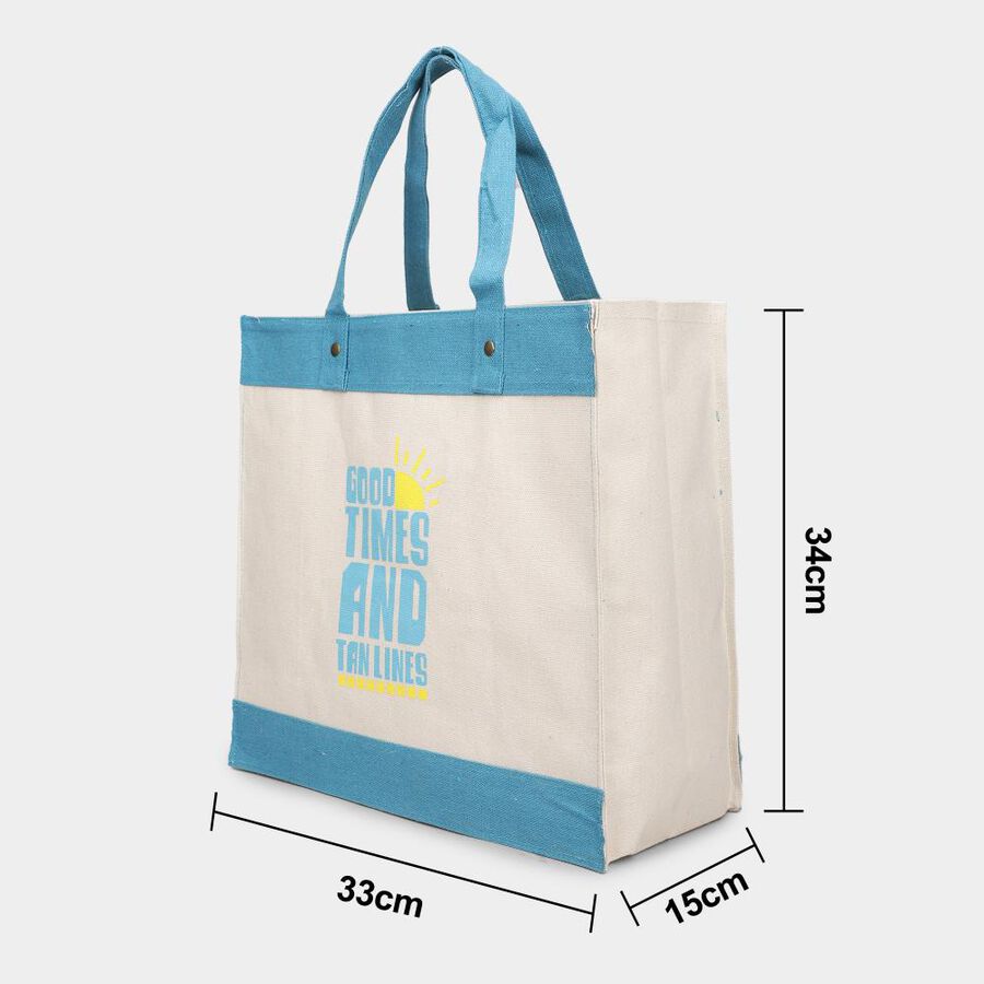 Women's White Canvas Bag, , large image number null