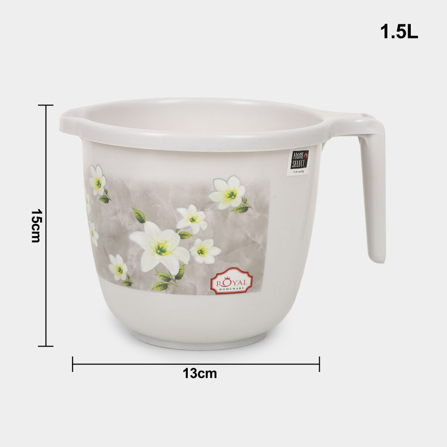1L Plastic Bath Mug, , large image number null