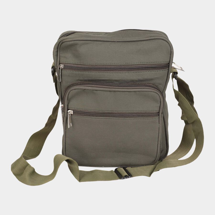 Men's Canvas Sling Bag, , large image number null