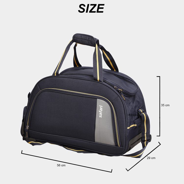 Safari Duffle Bag and Hard Case Trolley Combo Small Medium Vishal Mega Mart India