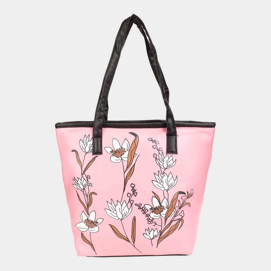 Pink Polyurethane Bag, , large image number null