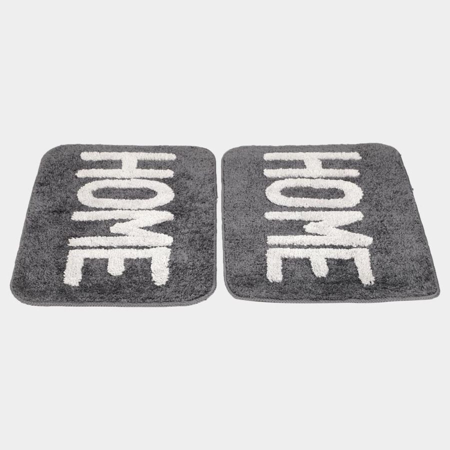 Anti-Skid Polyester Bath Mat, Set of 2, , large image number null