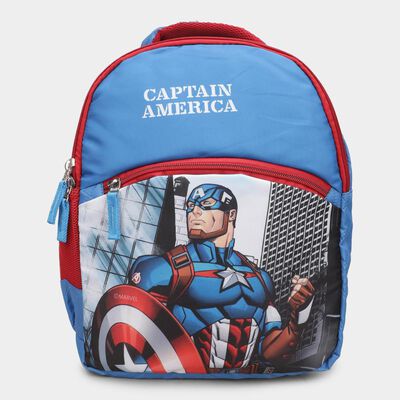 Captain America Kid's Navy Blue Fabric Bag