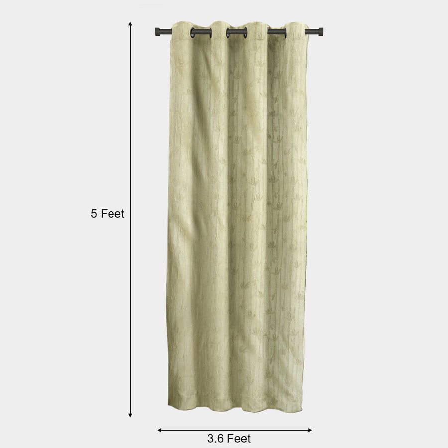 5ft. Light Green Window Curtain, , large image number null