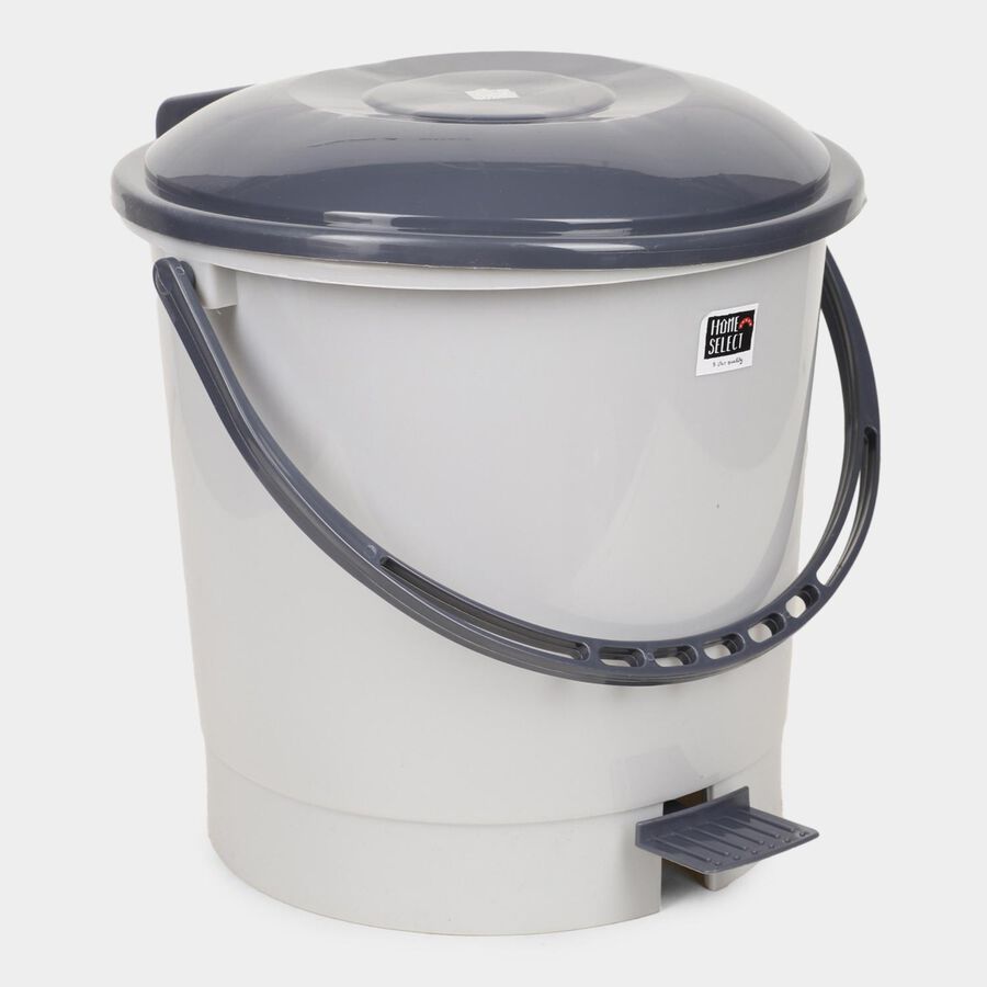 6 L Plastic Dustbin, , large image number null