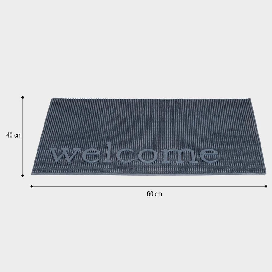 Anti-Skid Green Polypropylene Door Mat, , large