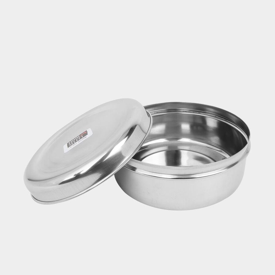 500 ml Stainless Steel Poori Dabba, , large image number null
