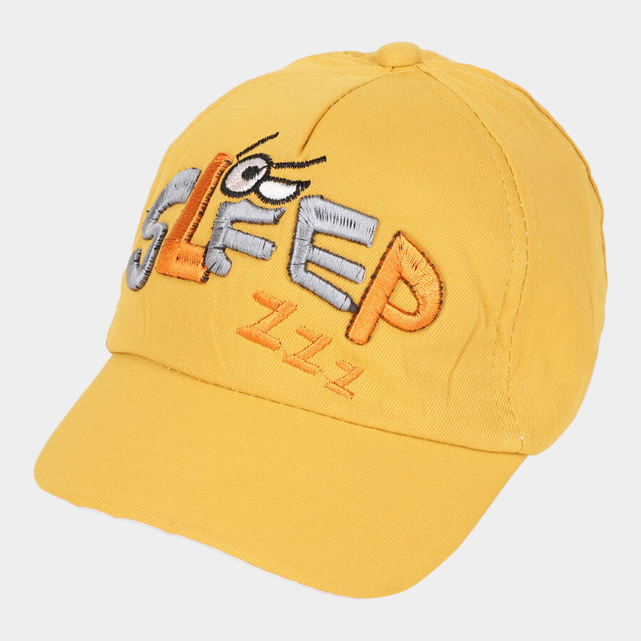 Kids' Yellow Canvas Cap, , large image number null