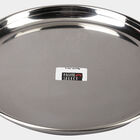 Stainless Steel Dinner Plate (Thali) - 25cm, , small image number null