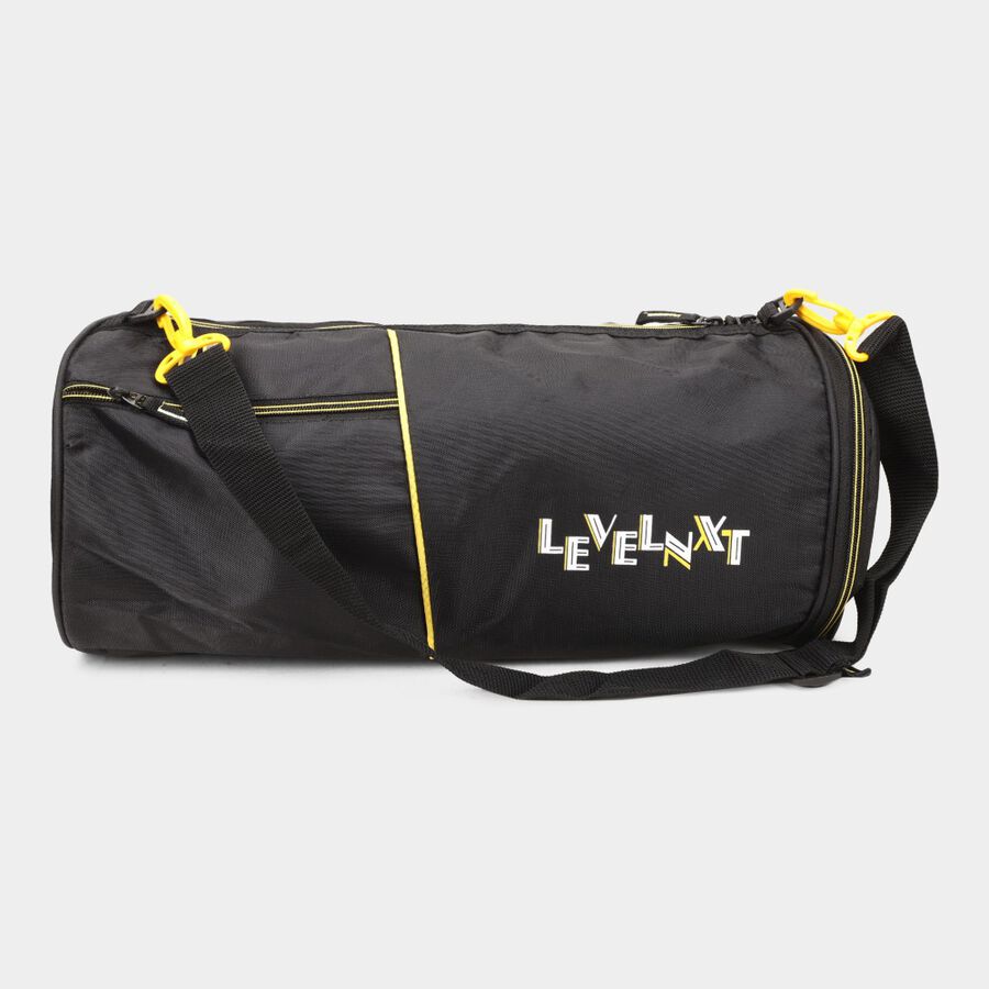 Black Polyester Duffle Bag, , large image number null