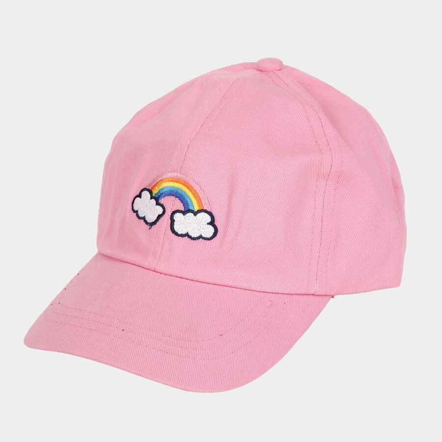 Kids' Pink Canvas Cap, , large image number null
