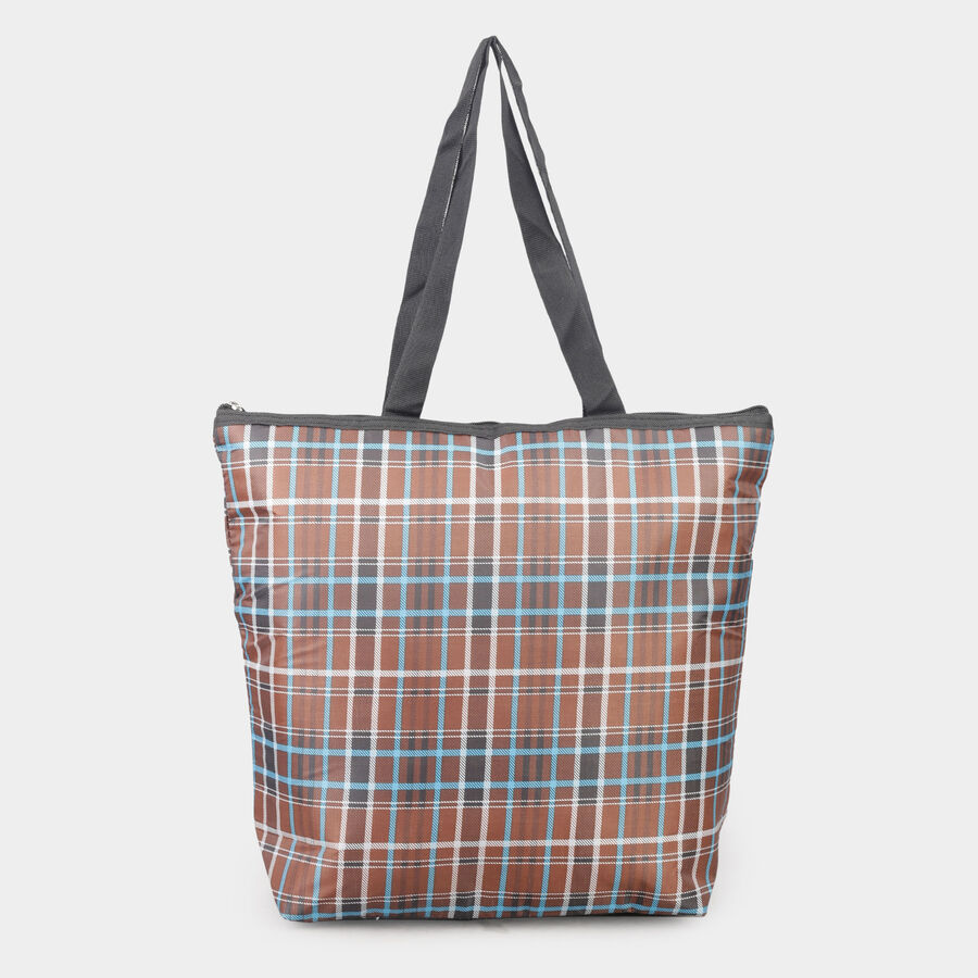 Women's Printed Microfiber Shopping Bag, Medium, , large image number null