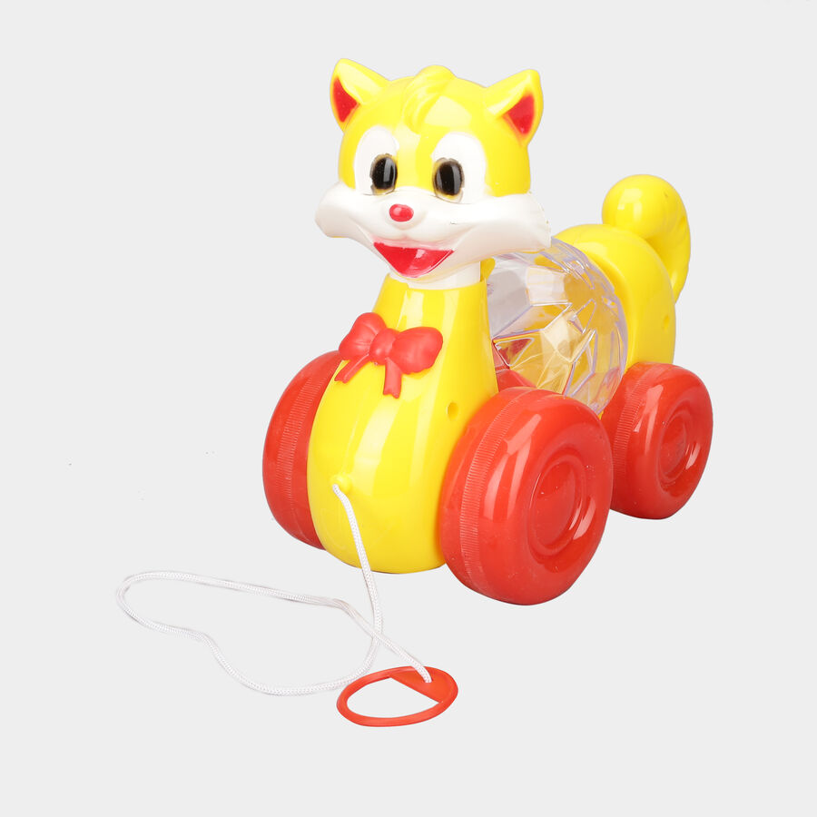 Cute Cat Pull Along Toy, , large image number null