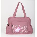 Mauve PU Shopping Bag, , small