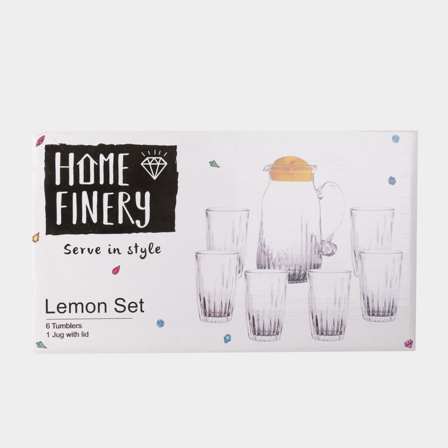 Glass Lemonade Set of 6, , large image number null