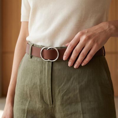 Woman's Brown Belt